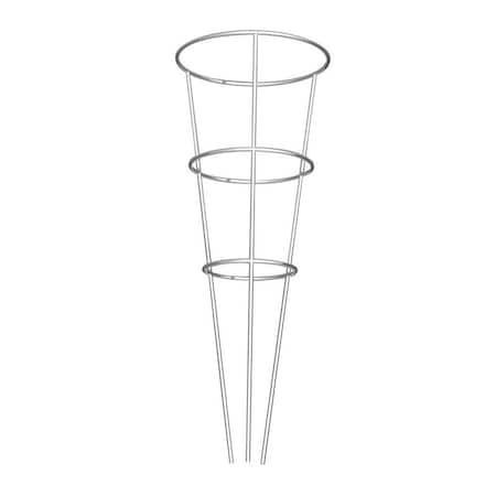 Panacea 33 in. H X 12 in. W Silver Steel Tomato Cage 89723-400