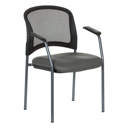 Office Star Products ProGrid Mesh Back Chair, Dillon Steel 86710R-R112