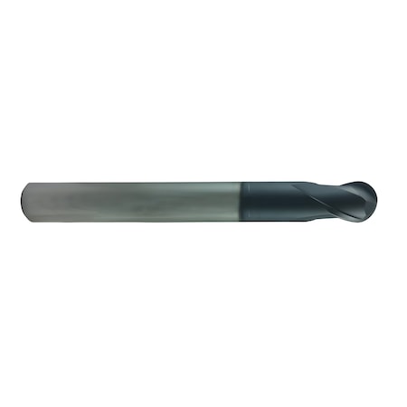 Regal Cutting Tools 1/4 x 1/4 x 1/4 x 3-1/8 7/8 below shank 2 Flt Ball Extended Reach w/AlTiN 090058RM