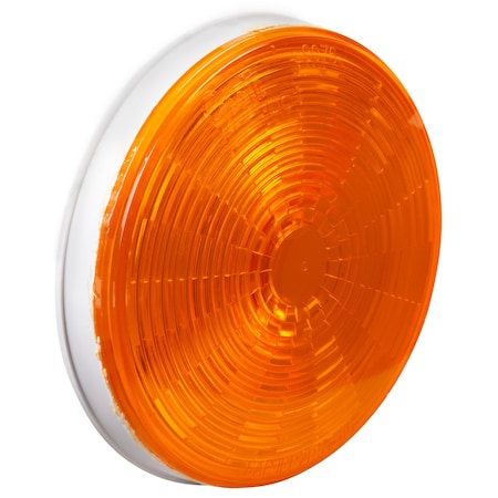 Grote Stop/Tail/Trn Lamp, LED, Dia 4-5/16 In, Ylw 54363