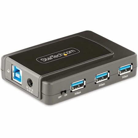 Startech.Com 7-PORT USB HUB WITH ON/OFF SWITCH - USB 3.0 5GBPS - USB-A TO 7X USB-A - COMPACT SELF POWERED 5G7AS-USB-A-HUB