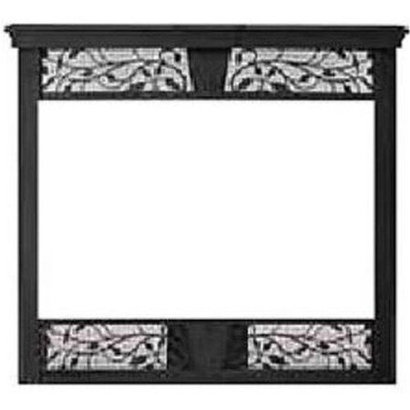 Monessen Decorative Face for VFC32 Series, Black CFX32DFB