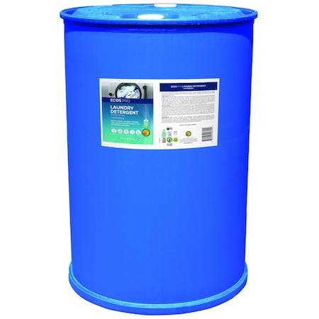 Ecos Laundry Detergent, High Efficiency (HE), Liquid, Drum, 55 Gal, 3520 Loads, Lavender Fragrance PL9755/55