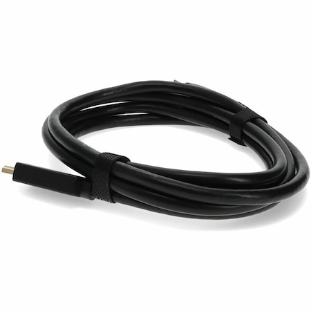 Add-On 2M DISPLAYPORT MALE TO HDMI MALE BLACK CABLE WHICH REQUIRES DP++ FOR RESOL DISPORT2HDMIMM2M
