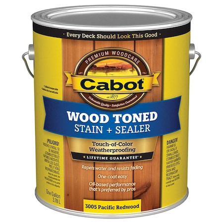 Wood Toned Gal Cabot Pacific Redwood Deck & Siding Stain 3005