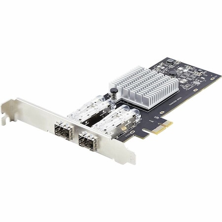 Startech.Com 2-PORT GBE SFP NETWORK CARD, PCIE 2.0 X1, INTEL I350-AM2 2X 1GBE CONTROLLER, 1000BASE P021GI-NETWORK-CARD