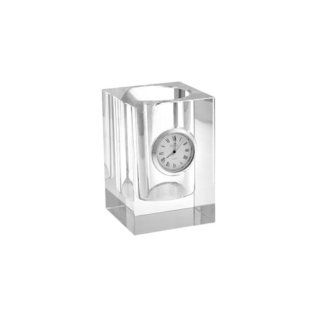 Homeroots 3" Clear Pen Holder 376169