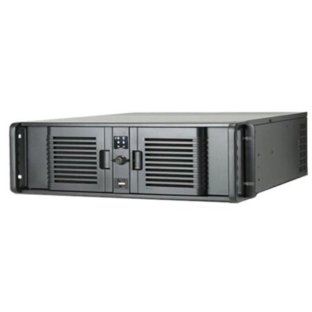 Istarusa iStarUSA D-300-PFS Chassis - 3U - Rack-mountable - 8 Bays - Black, Black D-300-PFS