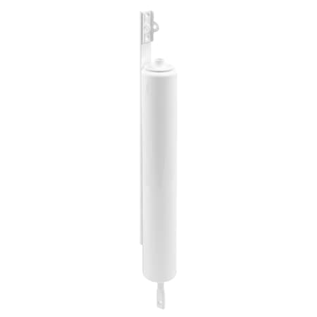 Prime-Line Storm and Screen Door Closer Heavy Duty Torsion Bar with Jamb Bracket Set, White K 55002