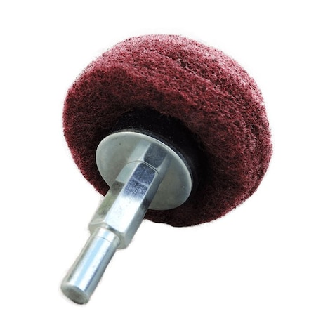 Renegade Products Usa Mushroom Scuff Pad with Shank LRSRPSCP