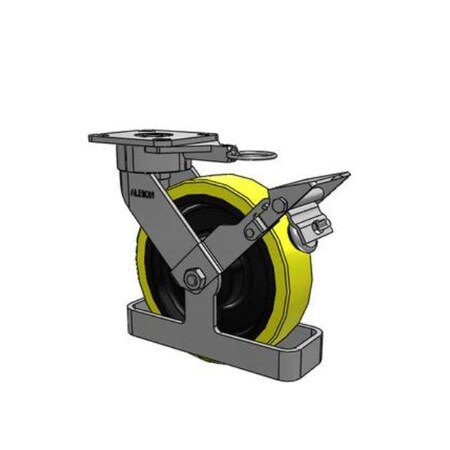 Albion Caster, Maintenance-Free, 8x2, 28PF08228S01LFBKTO 28PF08228S01LFBKTO