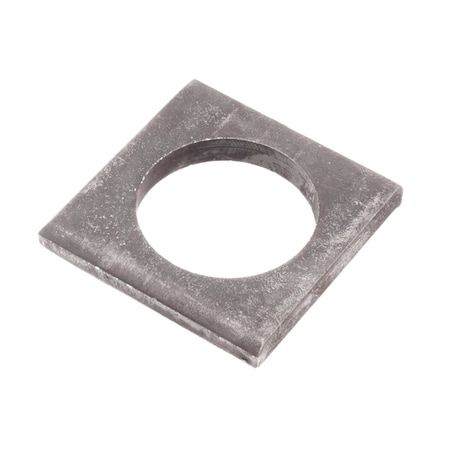 Zoro Select Square Washer, Fits Bolt Size M30 , Stainless Steel Plain Finish Z8930-316