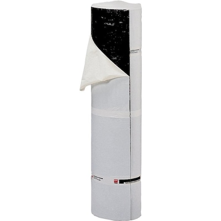 Gaf Roofing Leak Barrier, 667 ft L, 36 in W, Fiberglass, Black 0915000MV