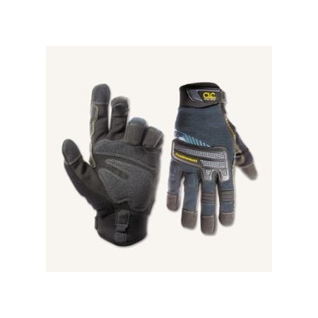 Clc Custom Leather Craft Tradesman Gloves, Black, X-Large, 2PK 201-145XL