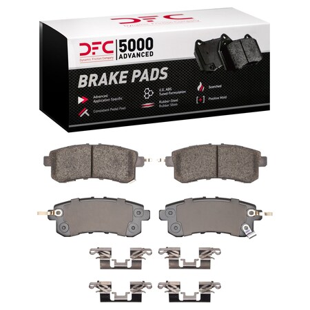Dfc 5000 Advanced Disc Brake Pad Set,  1551-1510-01