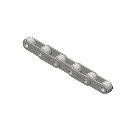 Senqcia Inspire Series SBR Conveyor Series Double Pitch Riv Lg Hollow Pin, 10 ft OAL, 1.5P, 7/8 Dia x .5 W C2062HPRB