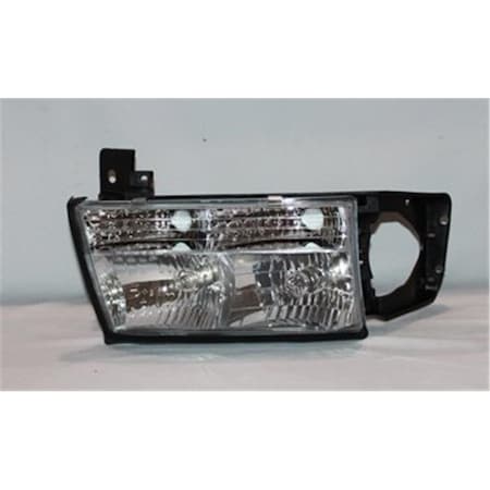 Keystone Industries Headlight Assembly for 1997-1999 Cadillac DeVille, Clear - Right Hand GM2503165V