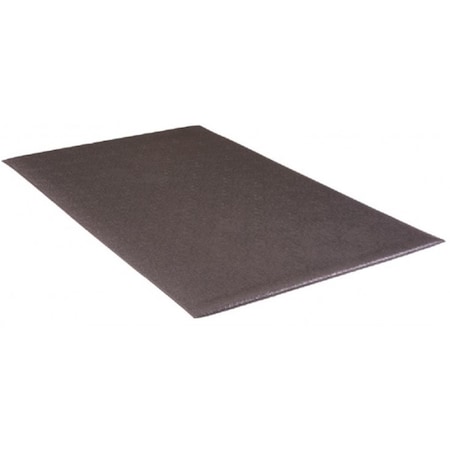 Buymats 4 x 60 ft. Supreme Soft Foot Mat Pebble Black 20-280-0900-40006000