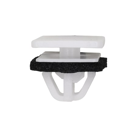 Auveco Hyundai Moulding Clip with Sealer, White Nylon, 25PK 22019