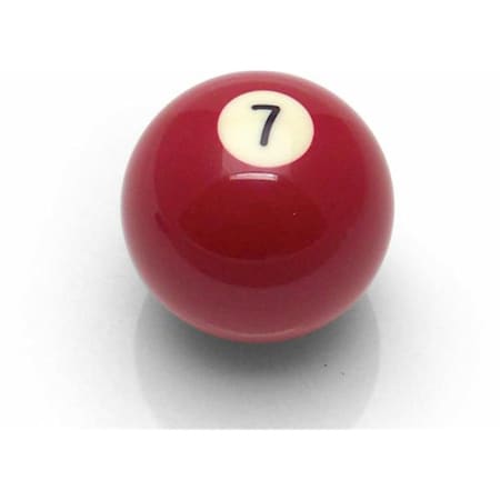 Newalthlete Ball 7 Billiard Pool Shift Knob - Solid Dark Red NE2586808