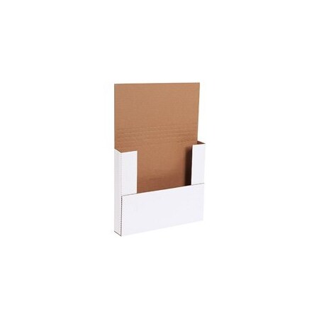 Bubblefast 50-12 x 10 1/2 x 2'' White Easy-Fold Mailers, 50PK BFM12102BF