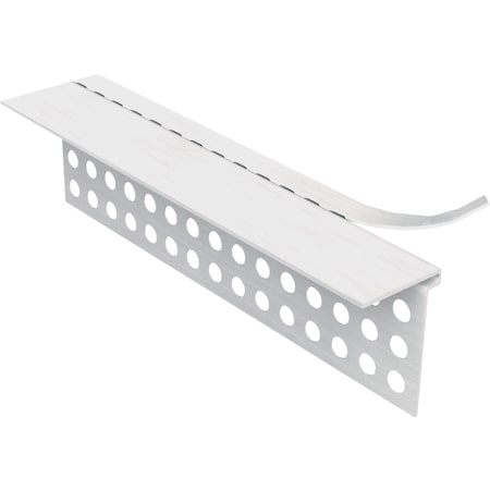 Clarkdietrich 5/8''x10 ' Vinyl Rip-Bead L-Trim Corner Bead, Qty = 50 Pcs. 94194-10
