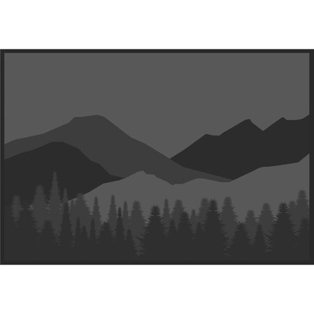 Kuma Outdoor Gear KM-MWOM-GB-12 Mountain Wilderness Outdoor Mat 12 in. x 9 in. 854-KM-MWOM-GB-12