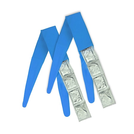 Alphacool Ice Band Neck Cooling Wrap (2-pack) - Blue - One Size 675595811616