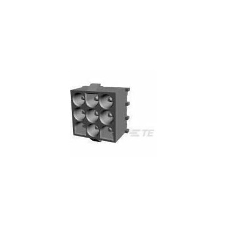 Te Connectivity AGASTAT 09P UMNL PIN HDR ASSY NATL GW 1586984-1