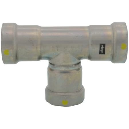 Viega MegaPressG tee P1 1.25 P2 1.25 P3 1.25 carbon steel zinc-nickel coating 25316