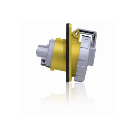 Leviton Industrial Grade Receptacle, Watertight, 30 Amp, 125 Volt 330R4WLEV
