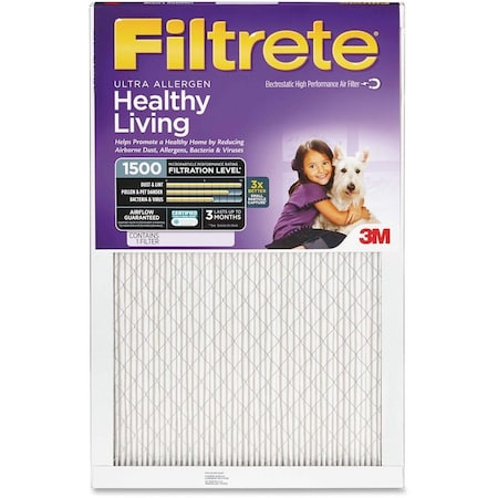 3M 18x30x1 Premium Allergen, Bacteria & Virus Pleated Air Filter, MERV 12 2028DC-6