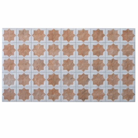 Apollo Tile Citadel 12.2 in. x 22 in. Matte and Glossy Beige Porcelain Large Format Wall Tile, 7PK ALZ88COT1222A