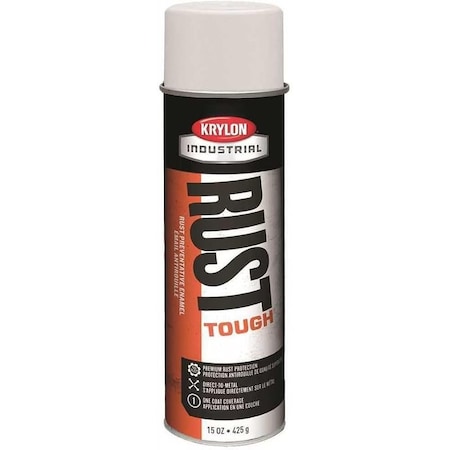 Krylon Industrial Rust Tough Acrylic Enamel Gloss White R00929