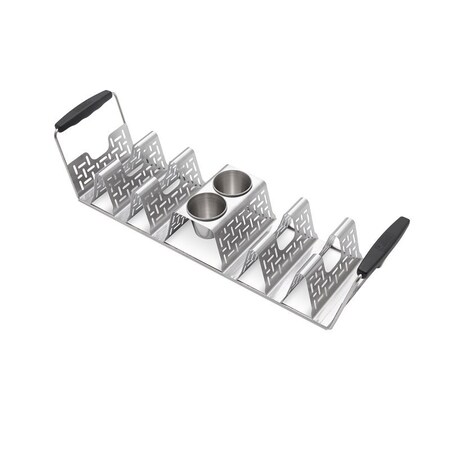 Weber Taco Rack, Stainless Steel/Silicone 3400073