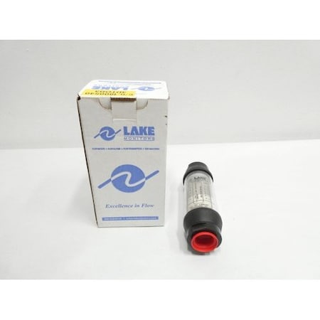 Lake Monitors 4-20GPM 1IN NPT VARIABLE AREA FLOW METER B4A6HD20