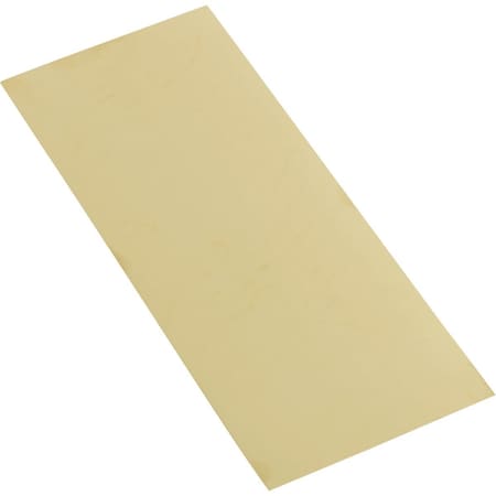 K&S 4'' x 10'' x .010'' Brass Sheet Stock 251