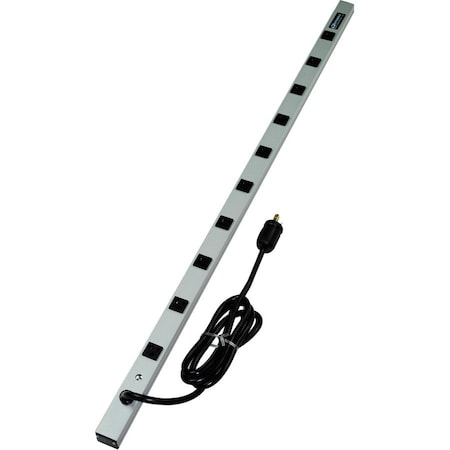 Wiremold Power Strip, 10 Outlet(s) 6 ft. 4810ULBC*