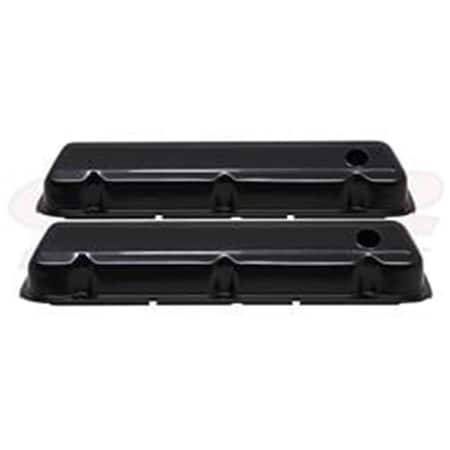 Hands On 1968-97 Ford Big Block 429-460 Steel Valve Covers - Black HA982131