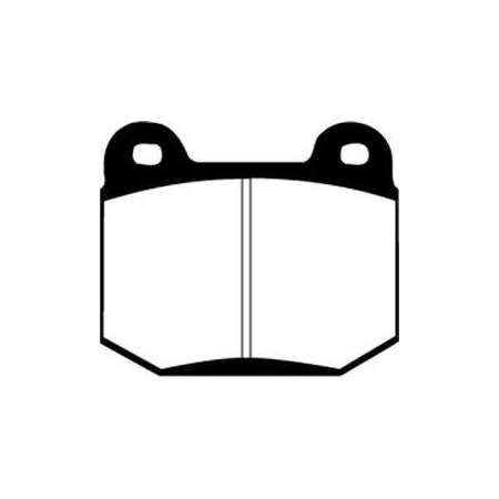 Ebc Brakes UD961 2003-2004 Infiniti G35 Brake Pad Set - Rear E35-UD961