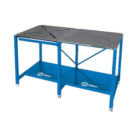 Miller Electric Welding Booth, 58" W, 35" H, Steel 951000107