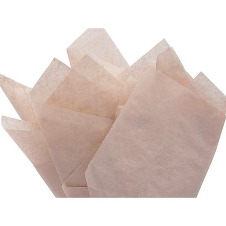 Nashville Wraps French Mocha Color Tissue Paper, 20x30, 24 Soft Fold Sheets, 24PK CTQFM