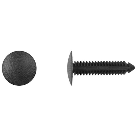 Disco Automotive Hardware Black Nylon Wheel Well Shield Ret., 25PK 10568PK