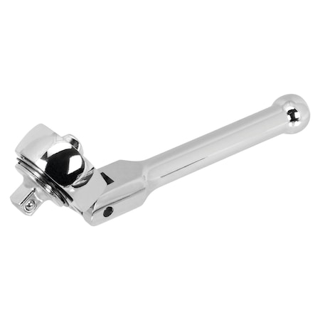 Performance Tool 1/4 in. Drive Stubby Flex Ratchet, 4-1/2 in. W36114
