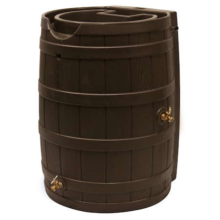 Good Ideas Rain Wizard 65 Gallon Rain Barrel - Oak RW65-OAK