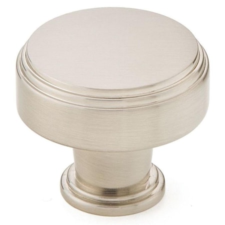 Patioplus 1.25 in. Newport Cabinet Knob, Satin Nickel PA2005096