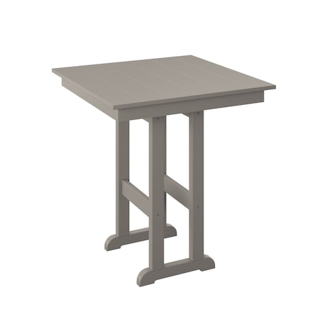 Polybird 33" SQUARE TABLE "COUNTER HEIGHT"     SAND POLYBIRD P18-C