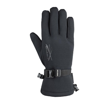 Seirus Xtreme All Weather XL Weathershield Form Fit Black Cold Weather Gloves, Pair 8117.1.0015