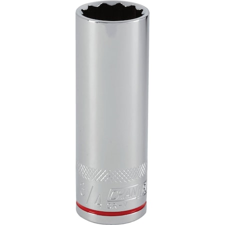 Channellock 1/2'' Drive 3/4'' 12-Point Deep Standard Socket 327257