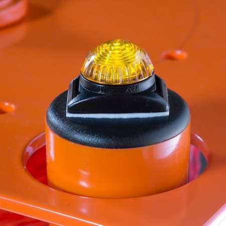 Ideal Warehouse Innovations Lights with Adhesive Backing, Plastic, Ylw 70-6036